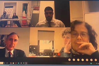 Генералният консул в Милано организира видео конференция с представители на Търговската камара в Лука